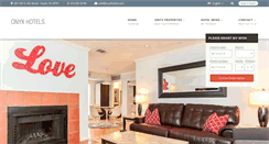 Desktop Screenshot of onyxhotels.com